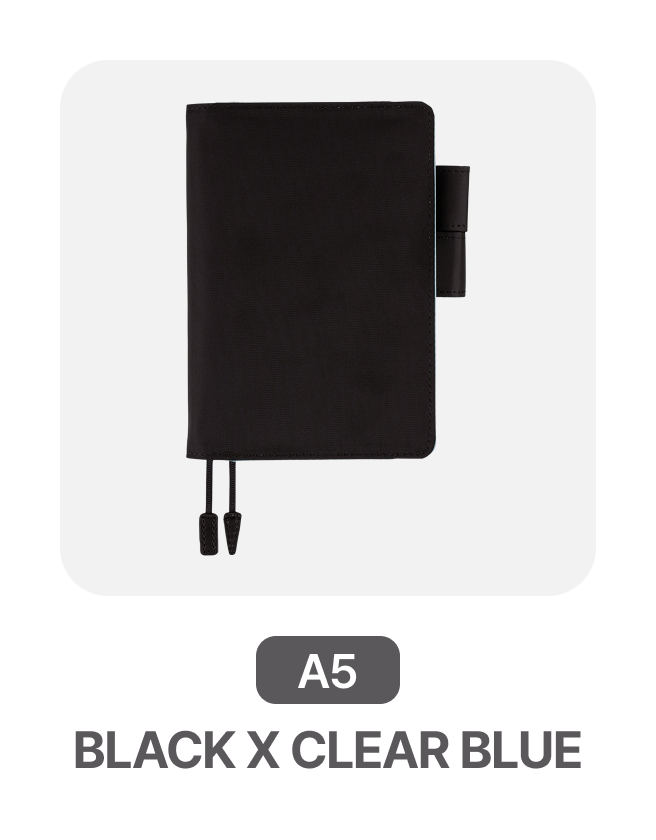 A6 | BLACK X CLEAR BLUE