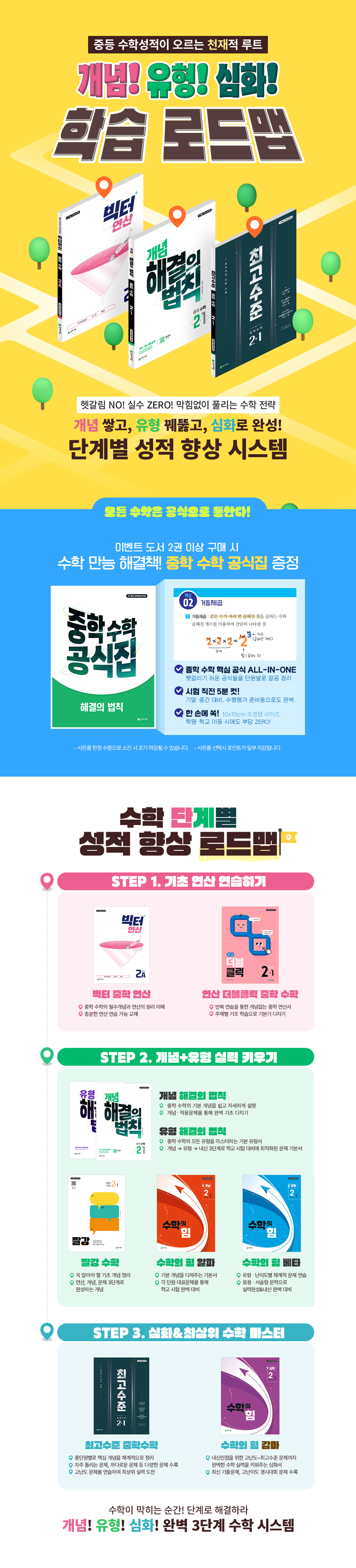 [천재교육] 개념! 유형! 심화! 학습 로드맵