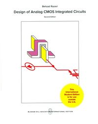Design of Analog CMOS Integrated Circuits