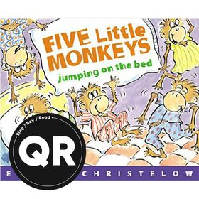 노부영] Five Little Monkeys Jumping on the Bed (with QR) | Eileen