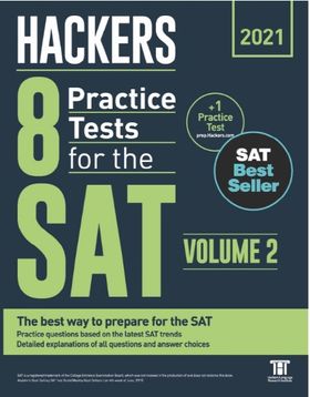 Hackers 8 Practice Tests for the SAT Volume 2(2021) | 해커스어학 