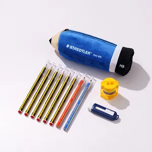 [교보단독]스테들러 점보 연필+필통 세트 (3color택)