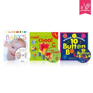 노부영 베이비 3종 (Baby's Busy World+Choo Choo+10 button book)