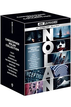 [12월 굿바이 박스셋 깜짝 할인] 크리스토퍼 놀란 8 무비컬렉션 4K UHD+BD [슬립케이스] [CHRISTOPHER NOLAN COLLECTION]