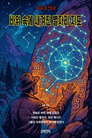 바위 속에 새겨진 별자리 지도