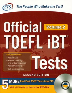 Official TOEFL IBT Tests Volume 2, Second Edition(양장본 HardCover)