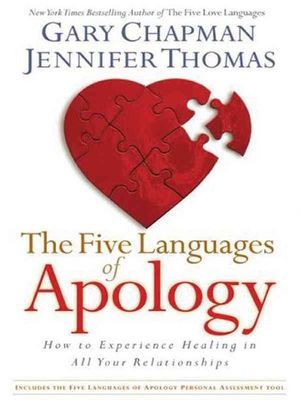 Five Languages of Apology : How to Experience Healing in All Your Relationships
