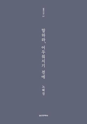 [국내도서] 말하라, 어두워지기 전에