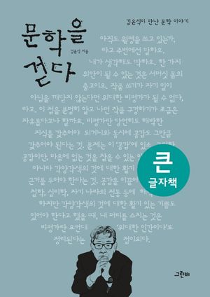 문학을 걷다(큰글자책)