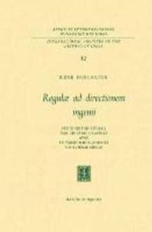 Regulae ad directionem ingenii