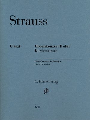 [국내도서] 슈트라우스 오보에 협주곡 in D Major, (HN 1248)