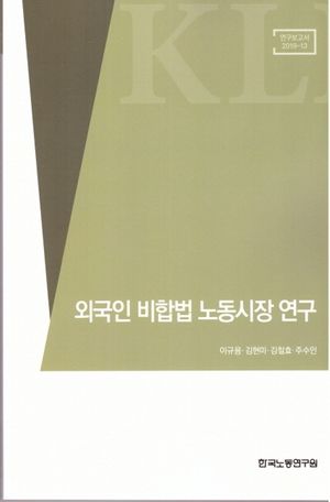 [국내도서] 외국인 비합법 노동시장 연구