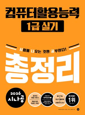2026 시나공 컴퓨터활용능력 1급 실기 총정리