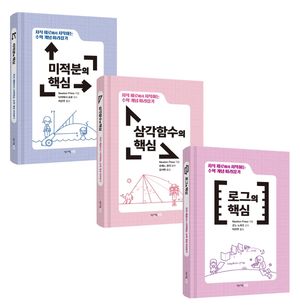 [국내도서] 수학 개념 따라잡기: 미적분, 삼각함수, 로그 세트