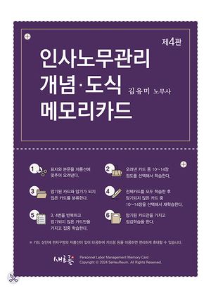 2025 인사노무관리 개념·도식 메모리카드