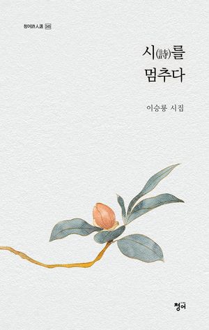 [국내도서] 시를 멈추다