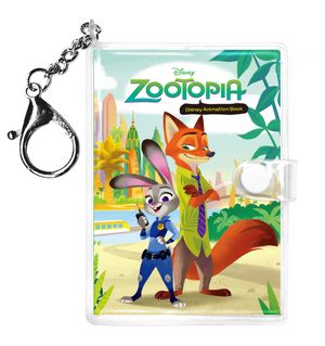 주토피아 디즈니 애니메이션 미니미니 키링북 (영문판)
