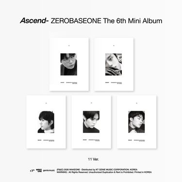ZEROBASEONE Ascend 6th Mini Album ブレスレット ZEROBASEONE(제로베이스원) | ASCEND- [미니 6집] [11 VER] - 핫트랙스