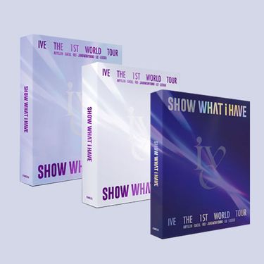 블루레이 | THE 1ST WORLD TOUR [SHOW WHAT I HAVE] [3종 세트] - 핫트랙스