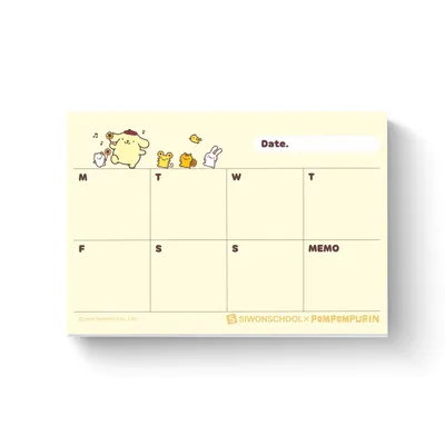 시원스쿨 메모지 (폼폼푸린)