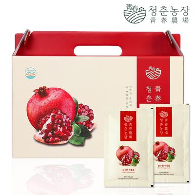 청춘농장 100% 석류즙 1박스 총 30포