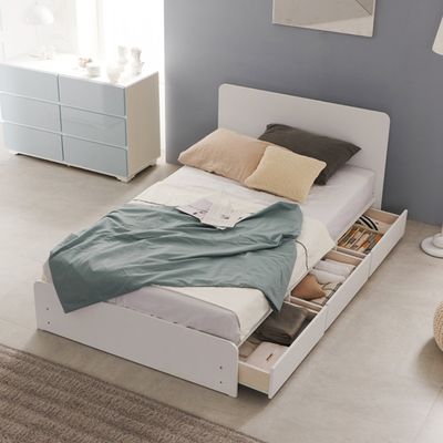 아르메 에이든 멀티 수납형 침대 SS_컴포트 본넬매트