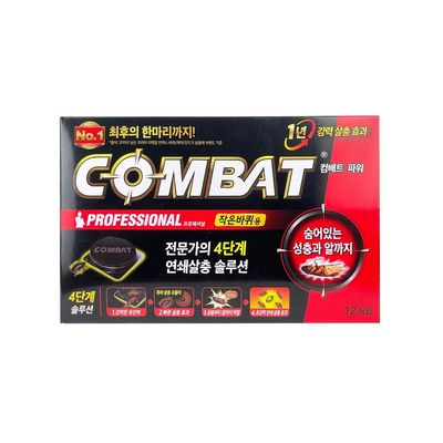 컴배트 파워 작은바퀴용(피프로닐)12개입 -O(W9470CD)