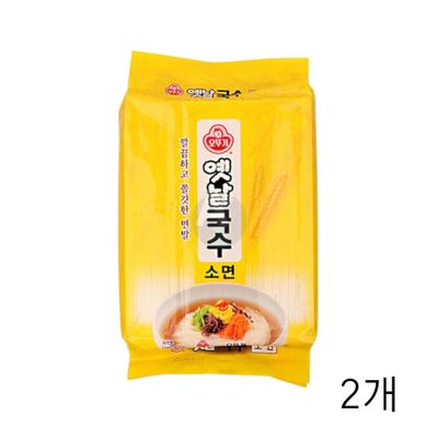 WL 오뚜기 옛날국수 소면 3kg X 2개 대용량 업소용 식당용식자재 비빔소면 비빔국수(WFLQY4Y)