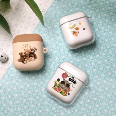 에어팟1/2/3 프로 투명 하드 케이스 모음(키링포함)