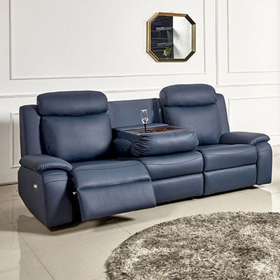 아도라퍼니처 프리미엄830A 나파가죽 리클라이너 3인