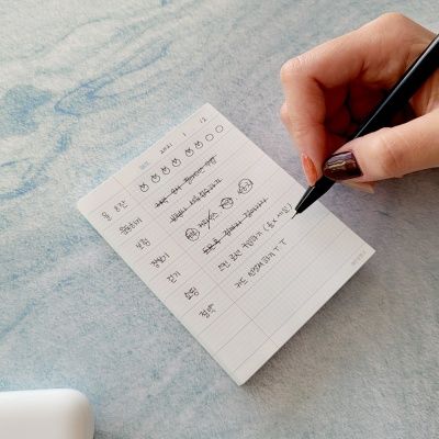 투두리스트 라인형 떡메모지 To Do List