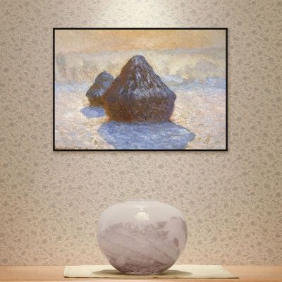 [THE BELLA] 모네 - 노적가리, 눈의 효과 