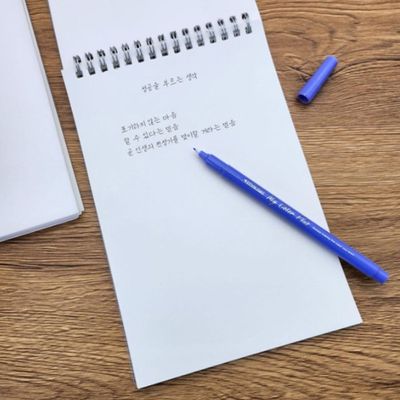 무지노트 A5 스프링 미술 드로잉 노트 공책(WDFF84E)