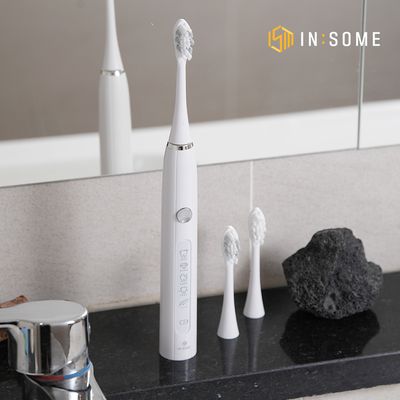 인썸 음파 전동칫솔 자동 무선 방수 진동칫솔 IET-1