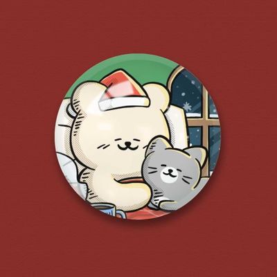 (물방울톡) 곰찌 니요 코지윈터