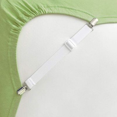 1세트4p 시트 고정밴드 밀림방지 클립 화이트 E204