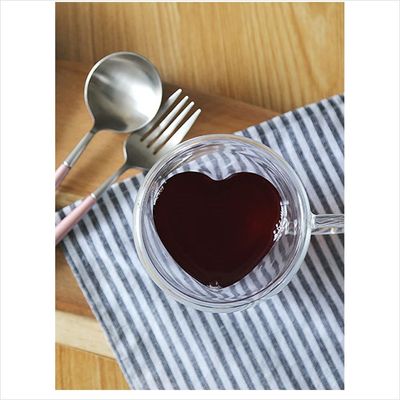 D14 사랑 글라스 머그컵 이중유리구조(WFI37RA)