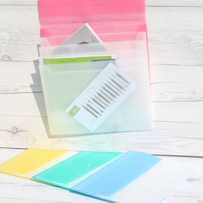 청운 5포켓 자동 슬라이드화일/도큐멘트파일 A471