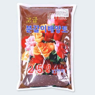 배양토 2.5L 식물관리 화단꾸미기 식물분갈이 분갈이용품(WFPE1KE)