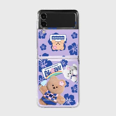 ALOHA COVY AND CHICHI(Z플립-클리어하드)