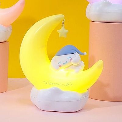 [산리오] 시나모롤 초승달 피규어 무드등