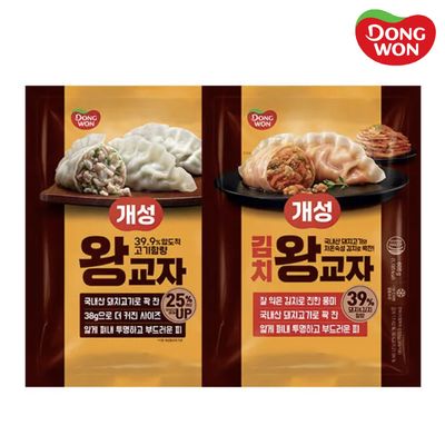 [동원] 개성 왕교자 494g x 6봉(고기/김치)