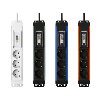 유커먼 알루미늄 고용량 누전 차단기 멀티탭 3구