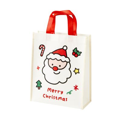 아트박스 산타 부직포 쇼핑백