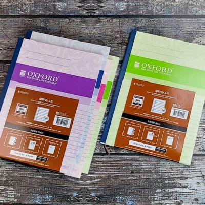 옥스포드 잘펴지는 일본식노트 AGN04321 B5 70매-5권