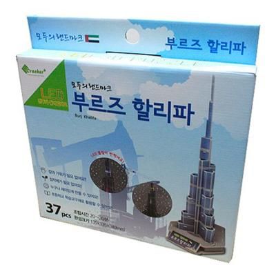 3D입체퍼즐 브루즈칼리파 LED  [burj]