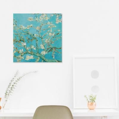 캔버스액자 명화 고흐 꽃 아몬드나무 A타입 25x25cm