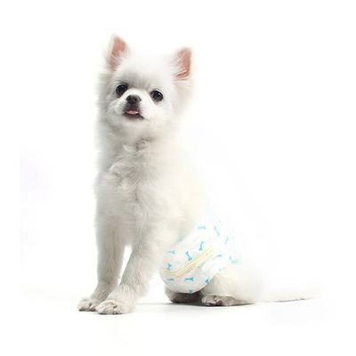 강아지 생리팬티 매너벨트 수컷 암컷 겸용 반려동물 위생팬티 애견기저귀 탈부착 스티커형(WFIR1PT)