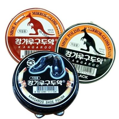캉가루 일반구두약 가정용 구두약 관리 광택 세척(WFLQETO)