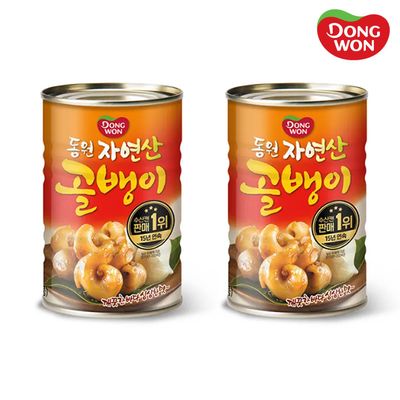 [동원] 자연산 골뱅이 300g x 2캔